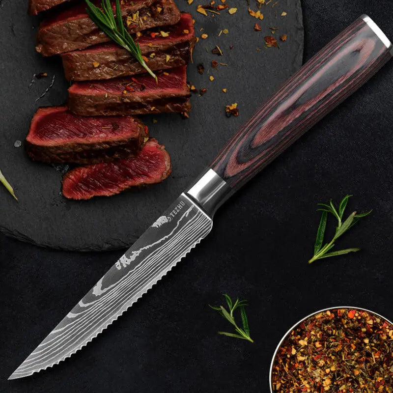 The steak knife of choice for cooking enthusiasts.