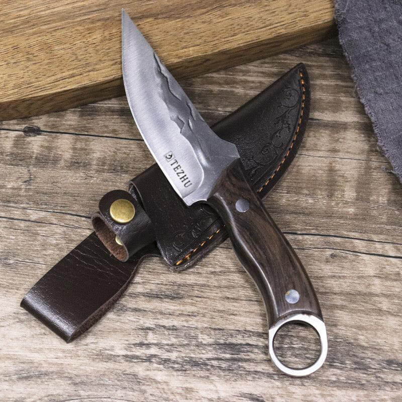 LORD OF THE RINGS-FRUIT KNIFE WITH LEATHER SHEATH