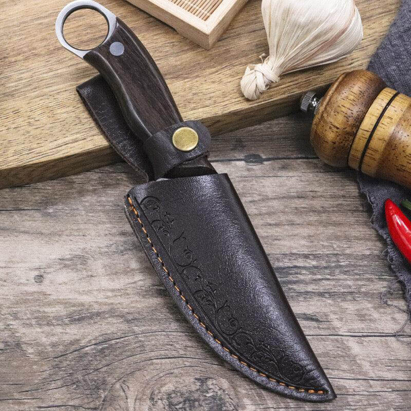 LORD OF THE RINGS-FRUIT KNIFE WITH LEATHER SHEATH